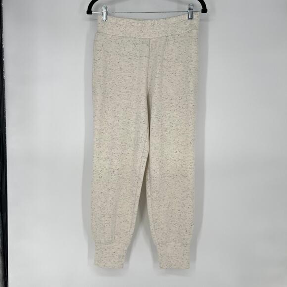 Varley - Slim cuff pant 25” in ivory marl fleck - Picture 2 of 10